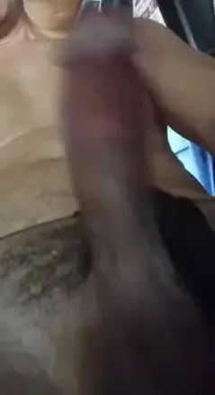 Gay Guy Dances with Erect Dick