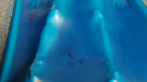 Gay Slave Encased in Latex Vacbed for BDSM Play