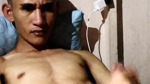 Filipino Twink Masturbates and Teases on Camera