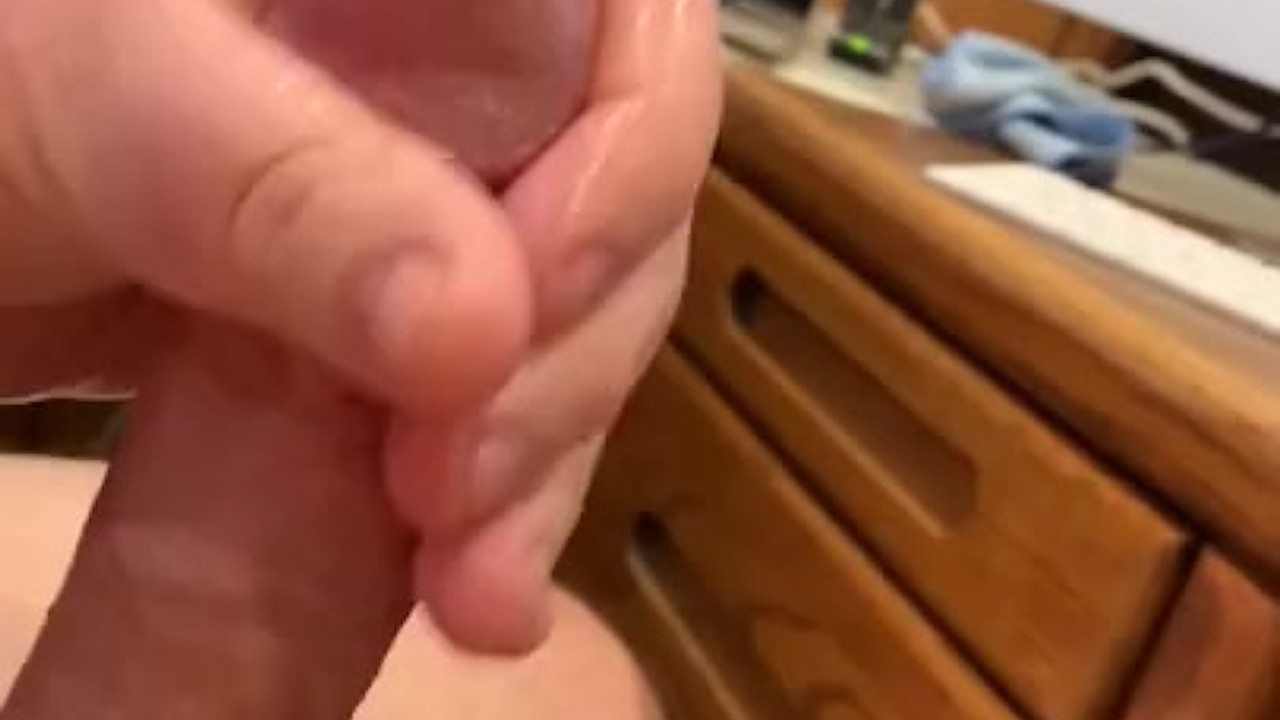 Close-Up Cum Shot in Slow Motion
