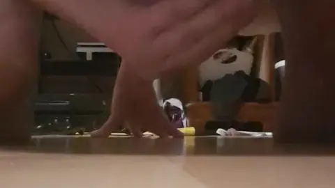 Solo Guy Fucks Himself with Two Dildos