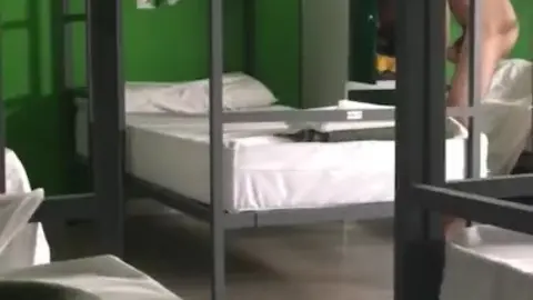 Soldiers Get Naked in Barracks