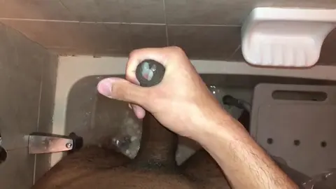 Huge Cock Handsfree Cumshot Explosion