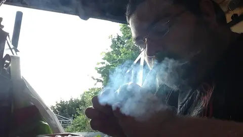 Guy Gives Pipe Job to His Horny Partner
