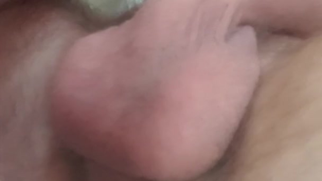 Guy Uses Prostate Vibrator for Intense Orgasm