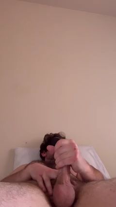 Hairy Man Masturbates to Orgasm
