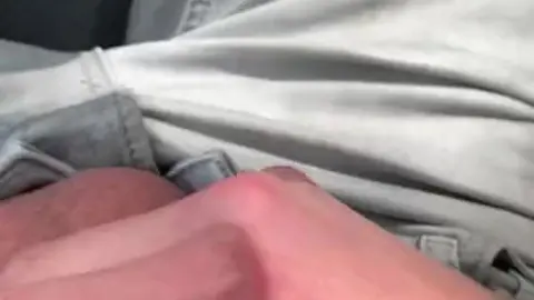 Young Twink Masturbates in Porsche
