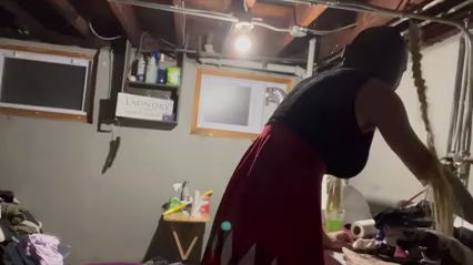 Guy Fucks Buddy While Doing Laundry