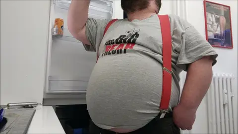 Horny Guy Fucks in Kitchen