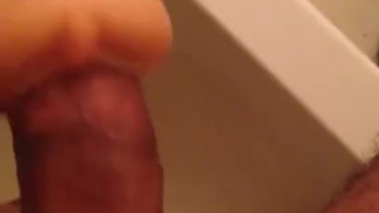 Solo Guy Fucks Fleshlight in Shower with Big Dick