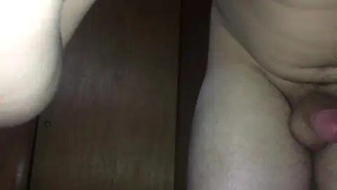 Amateur Twink Strokes His Big Cock