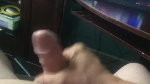 Hairy Bear Masturbates to Orgasm on Camera