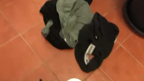 Guy Masturbates in Bathroom