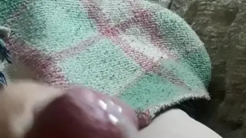 Guy Cums with Small Chopped Cock