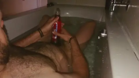 Guy Uses Bathmate Penis Enlarger in Solo Session