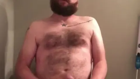 Dad Jerks Off in Roommate's Bathroom