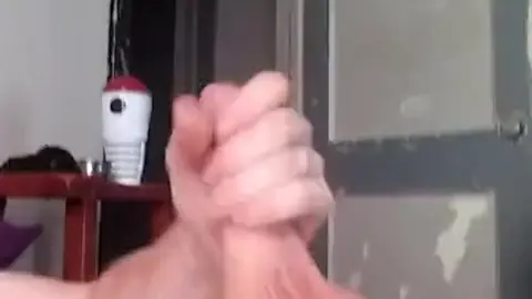 Ginger Guy Jerks Off and Cums