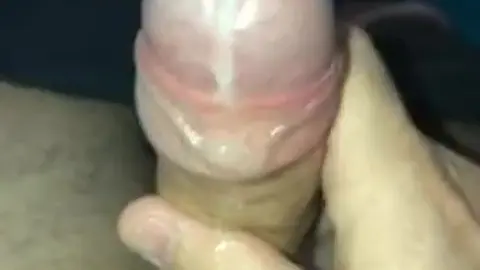 Solo Guy Jerks Off to Cumming Orgasm