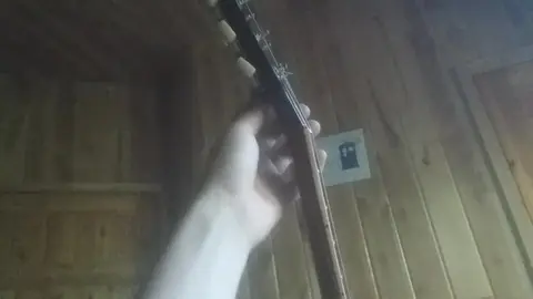 Masturbating Bear Strokes His Cock