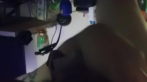 Guy Prepares with Dildo Anal Play Before Going Out