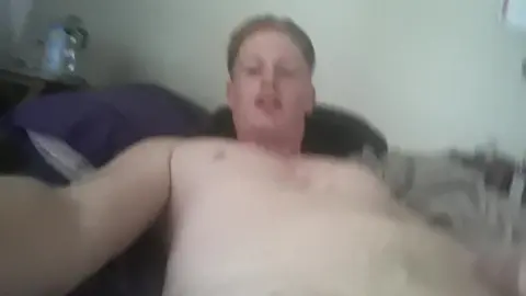Solo Guy Cums on Himself in Erotic Masturbation
