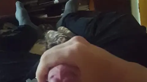 Teen Boy Masturbates to Orgasm Before Sex