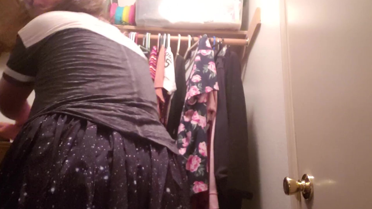 Gay Guy Tries On New Skirt