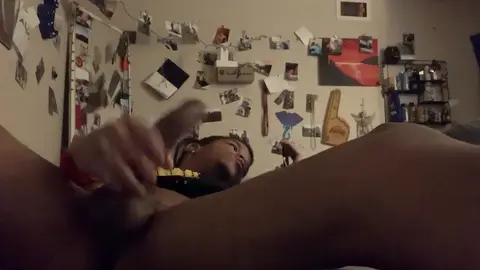Big Black Cock Unleashes Huge Cumshot