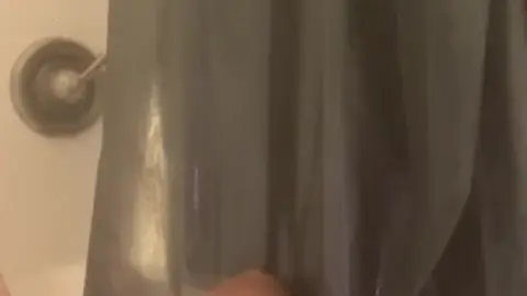 Guy Jerks Off in Shower