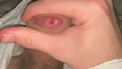 Young Twink Wanks Soft Cock in POV Closeup