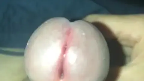 Cumshot with Sperm Dripping Down