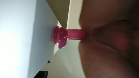 Twink Masturbates with Dildo