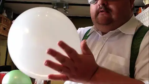 Gay Man Pops Balloons with His Body