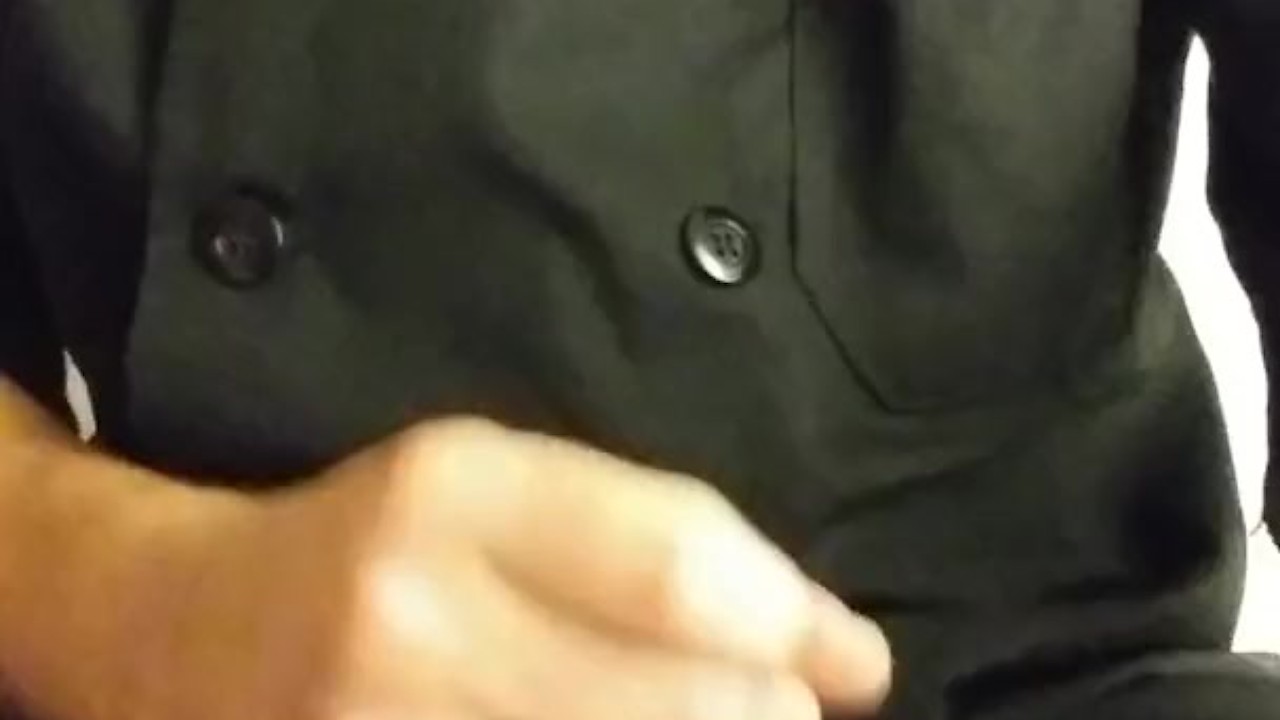 Office Worker Gets Huge Cumshot