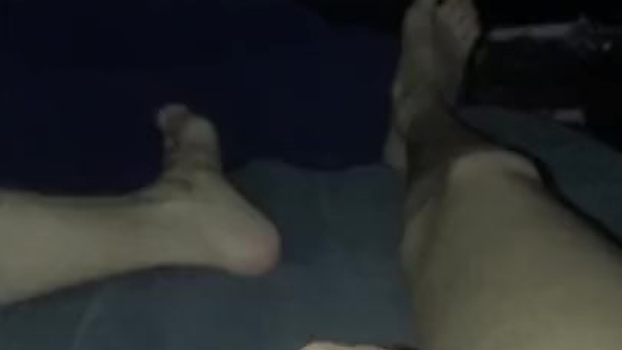 Solo Guy Jerks Off in Late Night Masturbation Session
