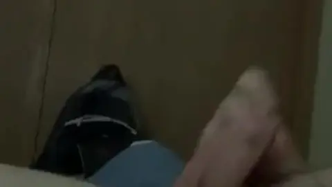 Gay Guy Masturbates with Big Meaty Cock