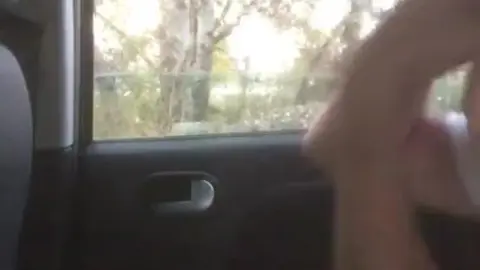 Guy Sucks Himself in Public
