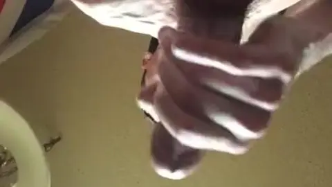 Exhibitionist Jock Jerks Off by Window