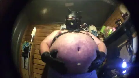 Top Dawg Dominates with Harness and Leather