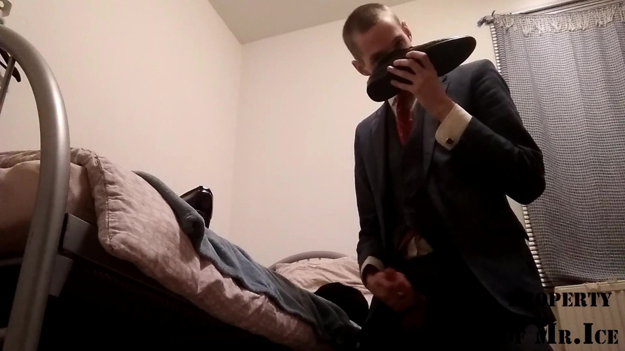Preview - Edge & Sniff in Cumsuit & Back to Chastity - Gay HD Stream