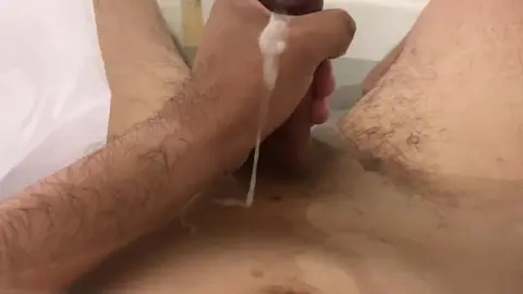 Solo Guy Jerks Off to Climax