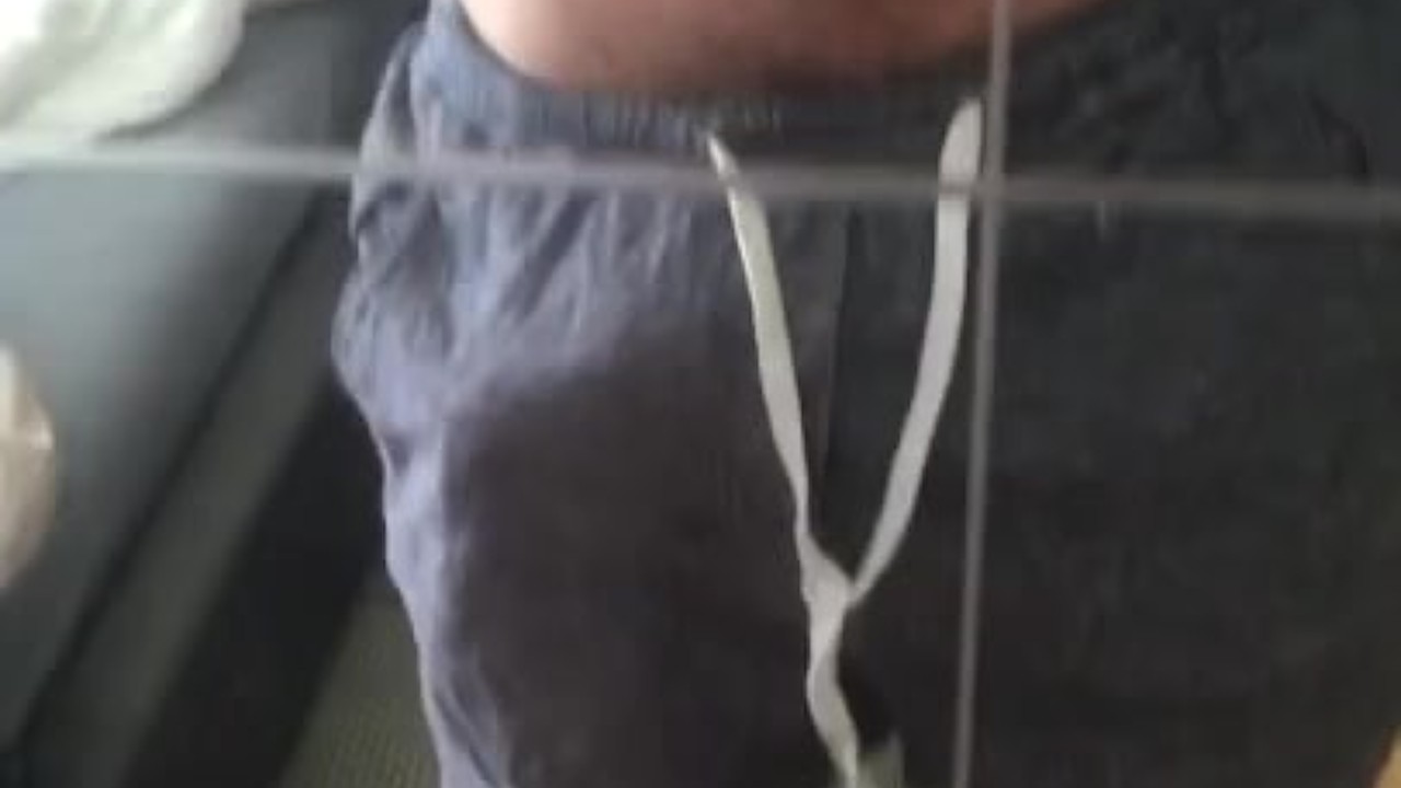 Hunky Guy Exposes Big Dick, Plays Solo