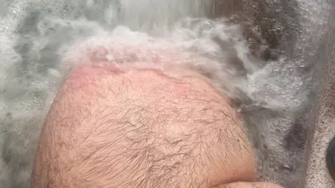 Guy Cums with Intense Belly Orgasm Explosion