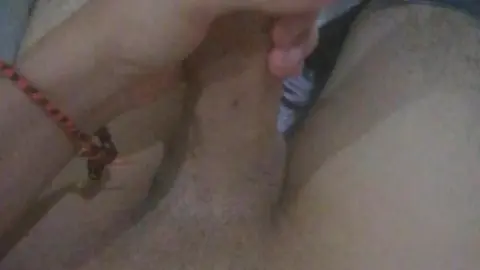 White Guy Masturbates Solo