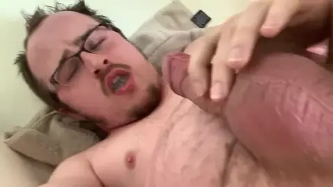 Piss and Cum Play with Gargling