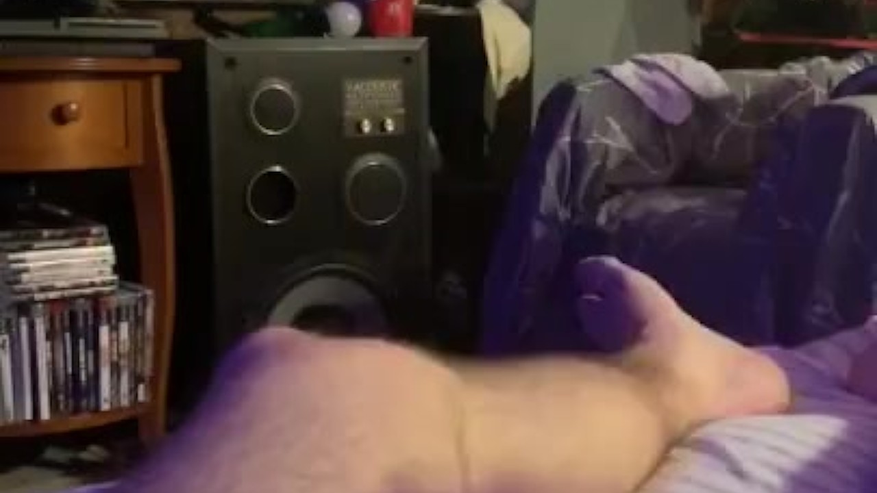 Guy Edges with Cockring for Intense Orgasm