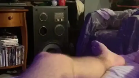 Guy Edges with Cockring for Intense Orgasm