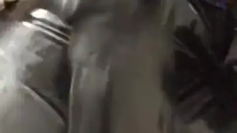 Latex Catsuit Fetish with Big Cumshot Finish