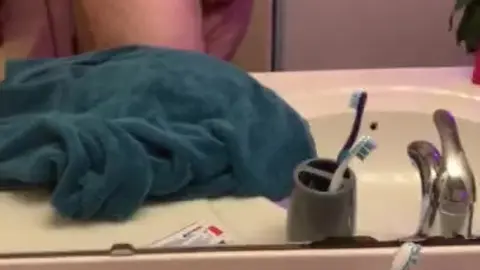 Young Twink Masturbates Before Shower