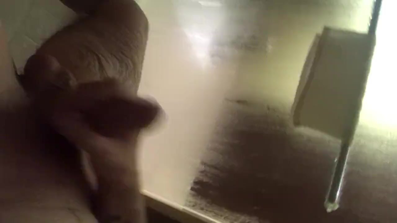 Guy Masturbates in Shower at Casino